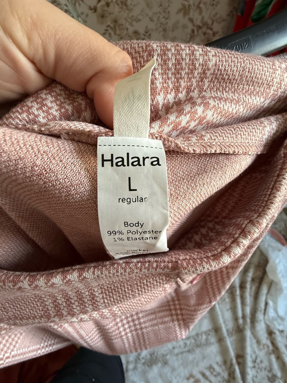 Halara Flex™ High Waisted Houndstooth Plaid - Picture 6 of 7